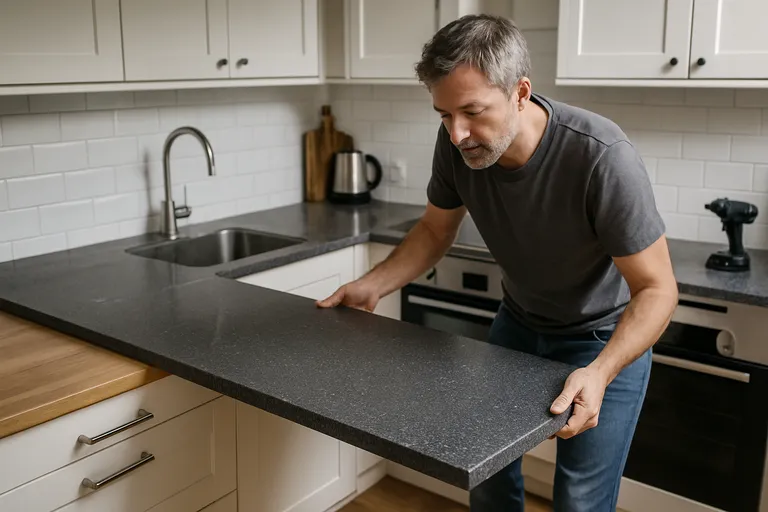 Hoe vervang ik mijn keukenblad slim?