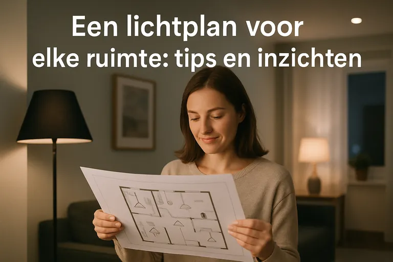 Een lichtplan voor elke ruimte: tips en inzichten